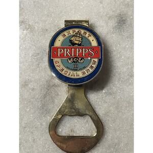 Vintage Pripps Beer Export Special Brew Church Key Style Bottle Opener Swiss